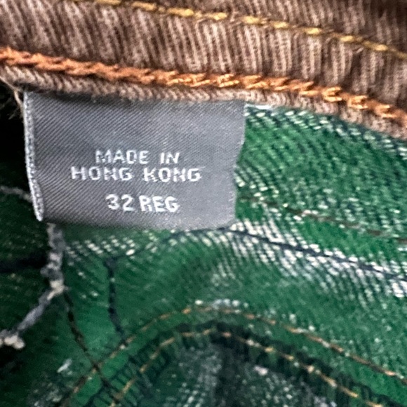 Designer Vintage Armani  Exchange Distressed Blue Jeans - Picture 4 of 5